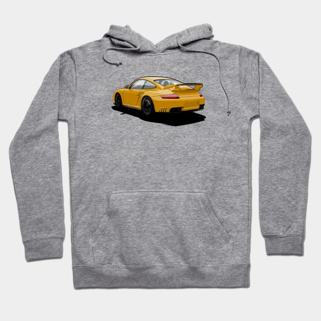 Speed Yellow Hoodie by icemanmsc